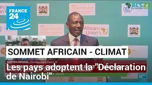 Planète (Afrique) - Sommet africain du climat: la «déclaration de Nairobi» adoptée