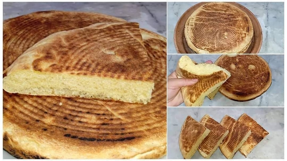 Recette de Matlouh moelleux sans pétrissage et léger comme une plume :