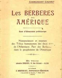 كتاب “ الأمازيغ (البربر) في أمريكا”.