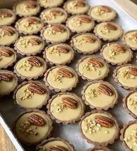 recette de la base pour les tartelettes :