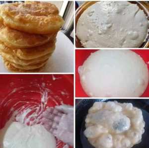 Sfenj  ou  Khfaf à la Semoule , des beignets légers à la semoule :