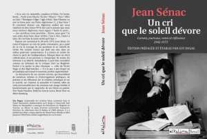 Sortie en Algérie du journal intime inédit du poète #Jean_Sénac,  Un cri que le soleil dévore (1942-1973)