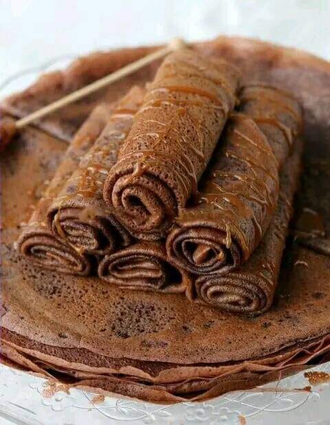 Crêpes au chocolat