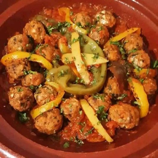 طاجين سردين كويرات بصلصة الطماطم💙