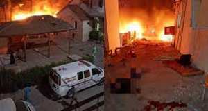 Planète (Palestine/Moyen Orient/Asie) - Bombardement sioniste d'un hôpital à Ghaza: Large condamnation internationale