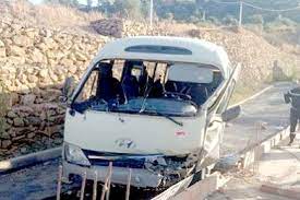M'kira (Tizi Ouzou) - 29 blessés suite au dérapage d'un bus scolaire