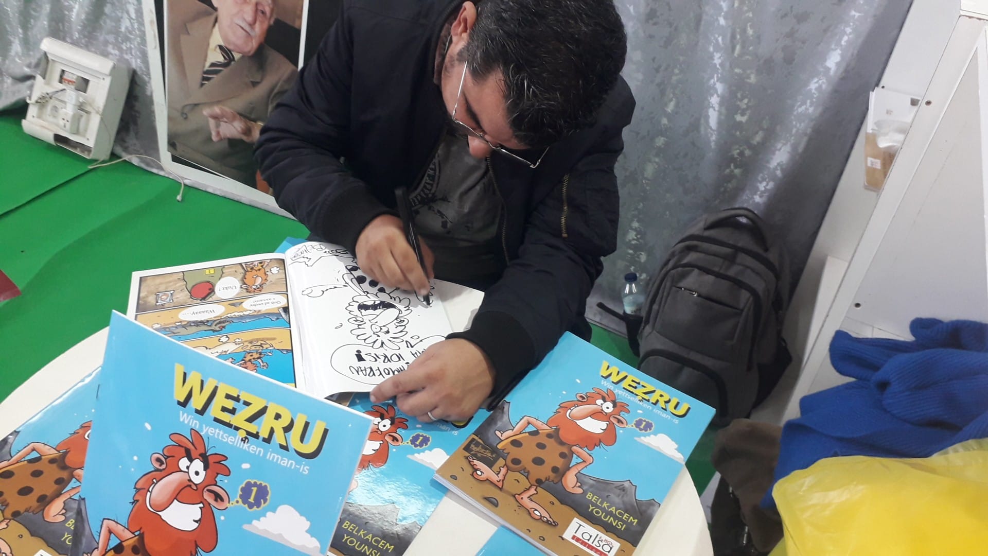 caricaturiste Belkacem YOUNSI