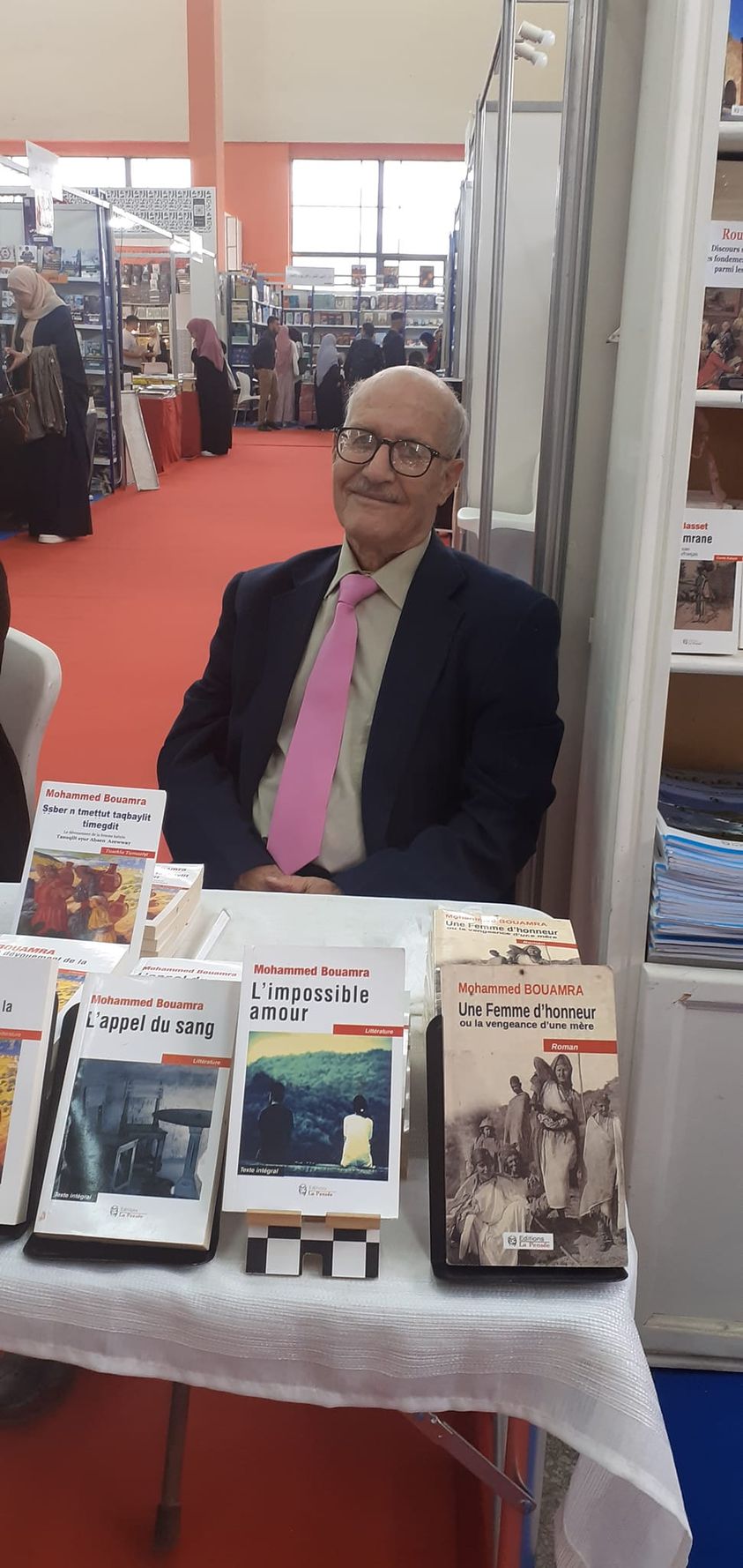 Mohamed Bouamra revient au Sila