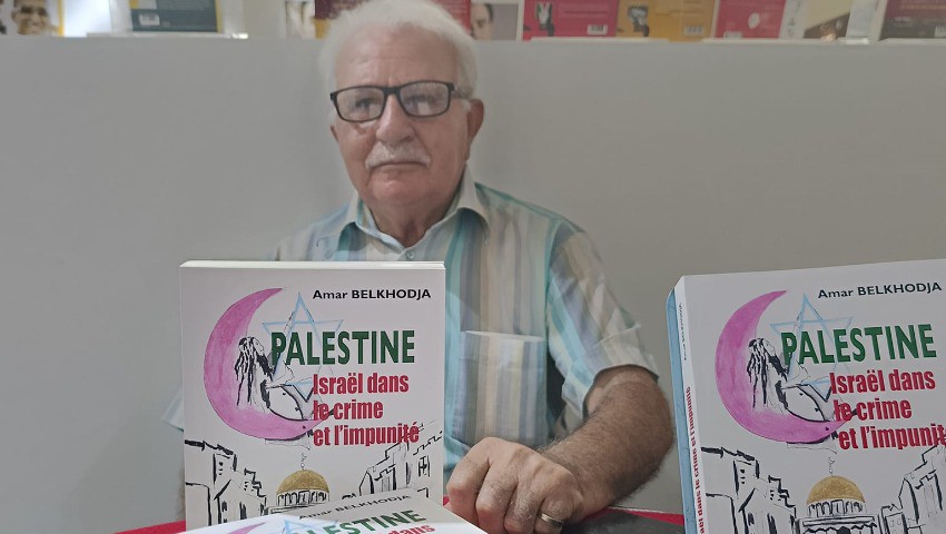 Amar Belkhodja, historien, à L’Expression «Israël veut en finir avec la Palestine!»