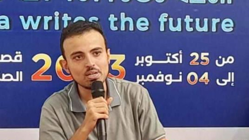 Mohamed Abdallah, Lauréat du prix Assia-Djebar, à L'Expression «Mon roman parle de l'Égypte des vivants»