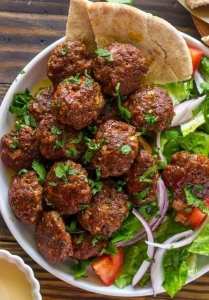 Recette des boulettes de viande au four :