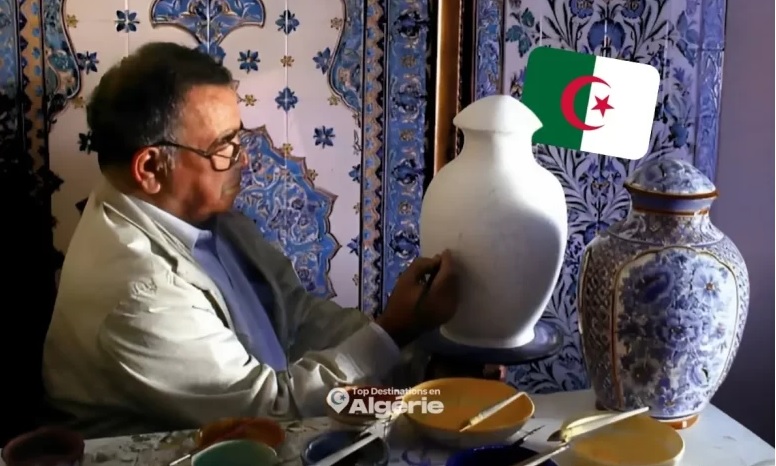 Mohamed Boumehdi, le maître de la céramique algérienne