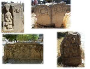 الأنصاب و الكتابات الأثرية الرومانية بمدينة سور الغزلان