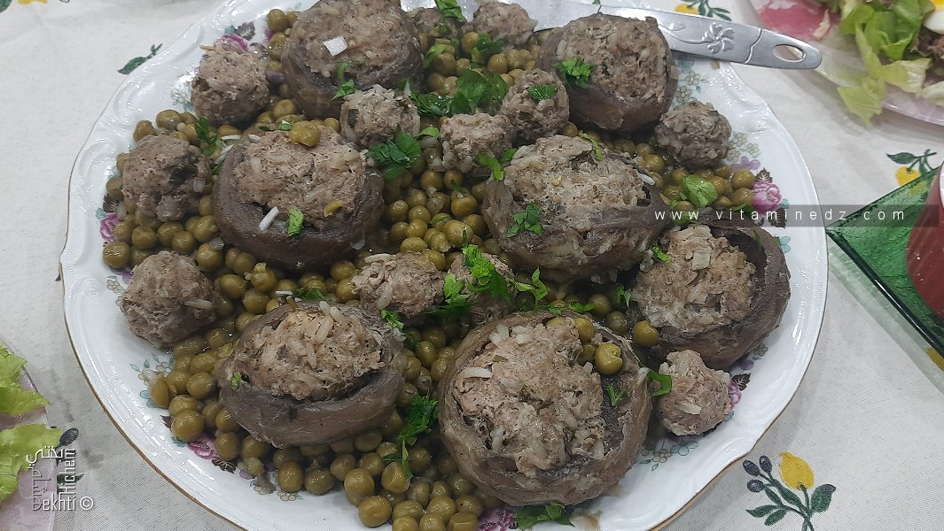 طاجين كفتة، جلبانة و قرنيع