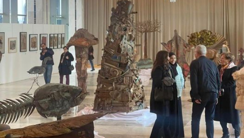 Mustapha Boucetta expose à Alger Le métal entre l'étrange et le sublime