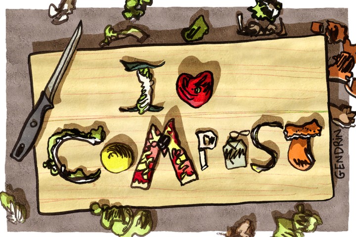 Planète (France/Europe) - Faire son compost «ce n’est pas une question de place»