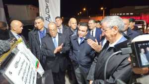 Inauguration de l'usine de production de téléviseurs Samsung à Sétif