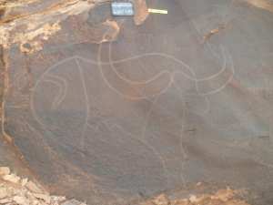 نقش صخري خناق الطيب