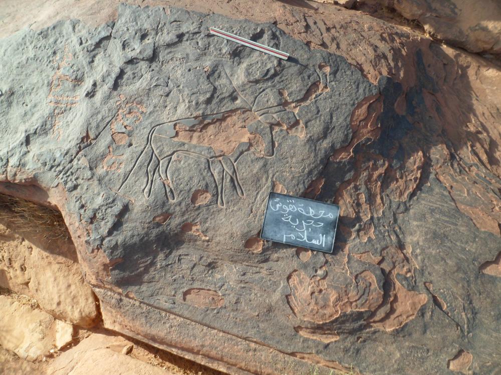 محطة النقوش الصخرية السلام1
