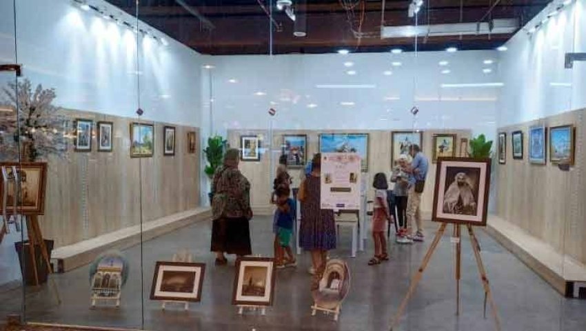 Galerie d’arts de la Villa Abdeltif Expositions des artistes plasticiens Mohamed Smara et Taïeb Benabbas Bakhti