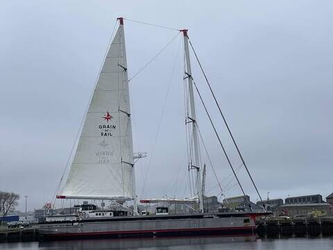 Planète (France/Europe) - Le cargo à voiles Grain de Sail II va effectuer son premier départ de Saint-Malo le 15 mars
