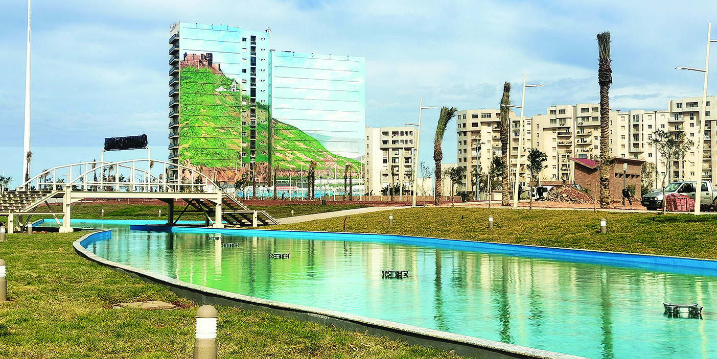 Algérie (Oran) -  Un nouvel espace vert bientôt réceptionné à Es-Seddikia