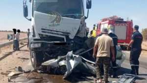 Hassi Messaoud (Ouargla) - Accident de la route: Quatre morts et deux blessés dont un grave