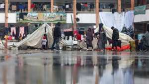 Planète (Palestine/Moyen Orient/Asie) - Ghaza:  De fortes pluies exacerbent la souffrance des déplacés