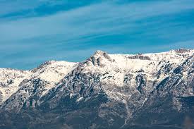 Algérie (Bouira/Tizi Ouzou) - Les sommets du Djurdjura recouverts d'un manteau blanc