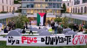 Gaza: le mouvement étudiant pro-palestinien s'étend à Paris