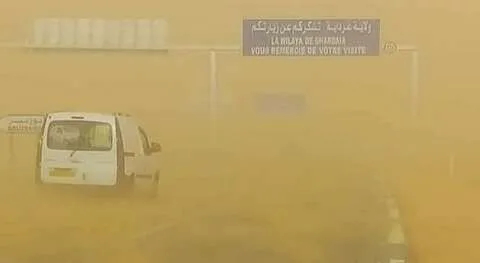 Des tempêtes de sable dans 17 wilayas