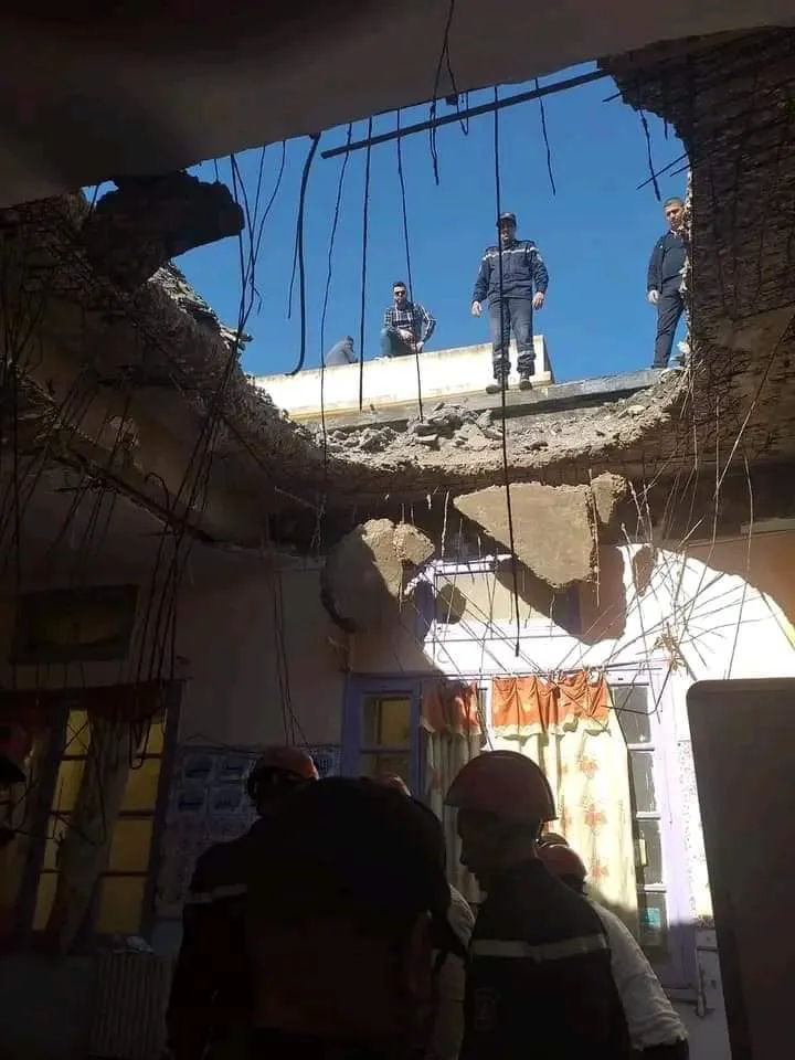 Oran: plusieurs blessés dans l'effondrement du plafond d'une école primaire