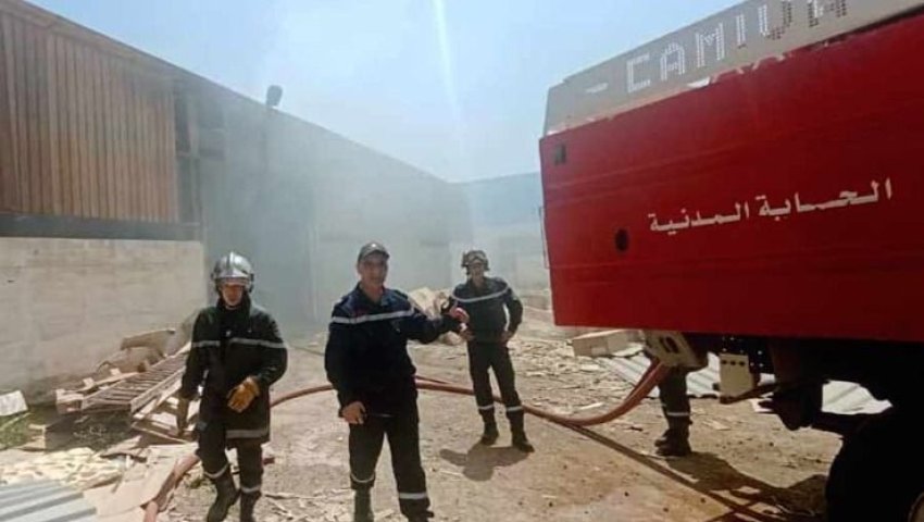 Algérie (Sétif) -  Un week-end chargé pour les pompiers