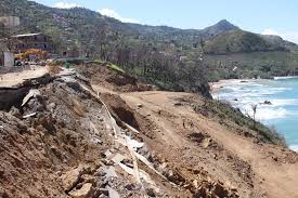 Algérie (Ziama Mansouriah/Jijel) - Glissement de terrain:  Rekhroukh ordonne de trouver une solution définitive au problème