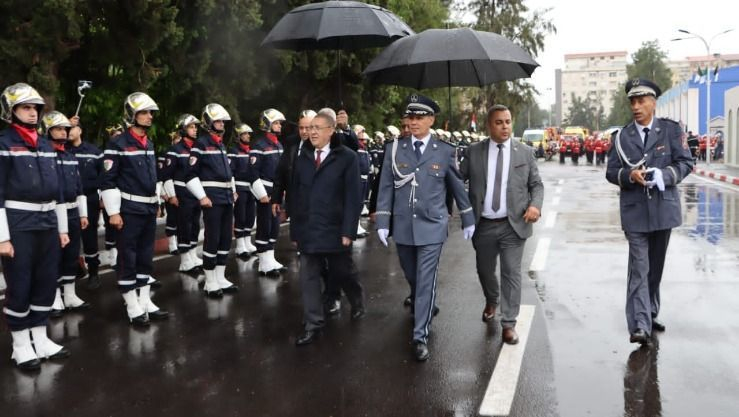 وزير الداخلية يشرف على تخرج دفعات الحماية المدنية