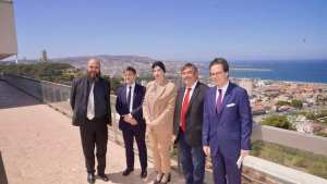 وزيرة الثقافة تستقبل عمدة مارسيليا - الشعب أونلاين