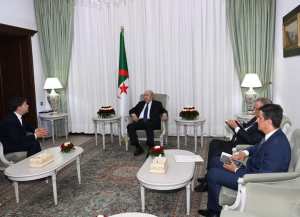 رئيس الجمهورية يستقبل عمدة مدينة مارسيليا - الشعب أونلاين