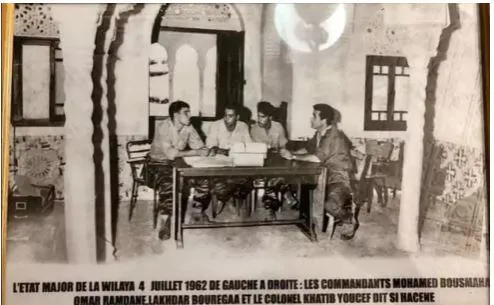 Le Moudjahid Bousmaha enterré au cimetière de Sidi Yahia