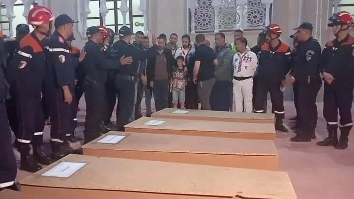 عين بوسيف تودع أبناءها