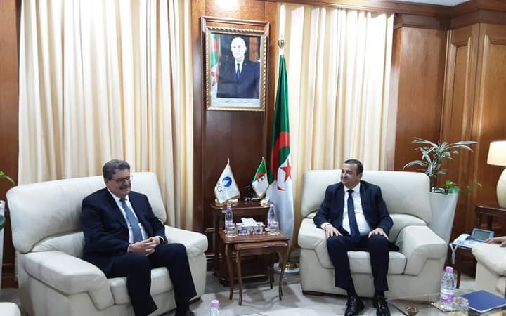 عرقاب يستقبل أمين عام منتدى الدول المصدرة للغاز - الشعب أونلاين