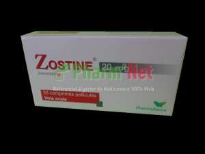ZOSTINE 20MG COMP. PELLI. B/30