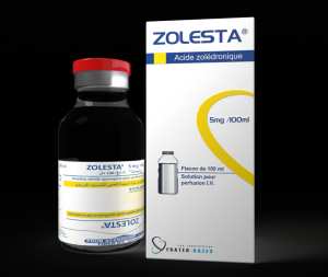ZOLESTA Acide Zolédronique Flacon 5mg/100ml