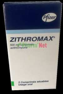ZITHROMAX 500MG COMP. PELLI. SEC.  B/03