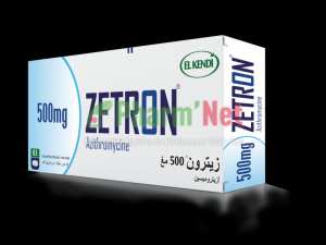 ZETRON 500MG COMP. PELLI. B/03