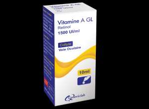 VITAMINE A GL (1500UI/ml) COLLY. EN SOL. FL./10ML