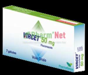 VIRCET 50MG GLES. B/07