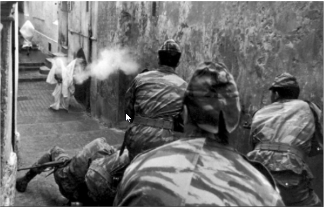 « c'est ainsi que La Bataille d'Alger nous inspire ! »