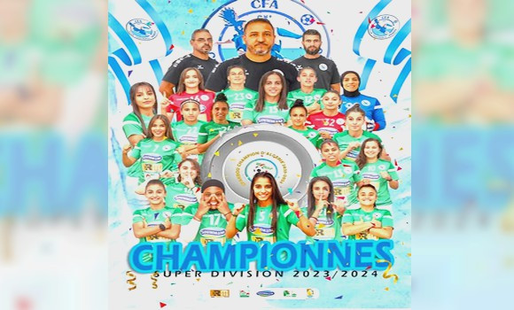 Championnat Super division élite (dames): le CF Akbou remporte le premier titre de son histoire