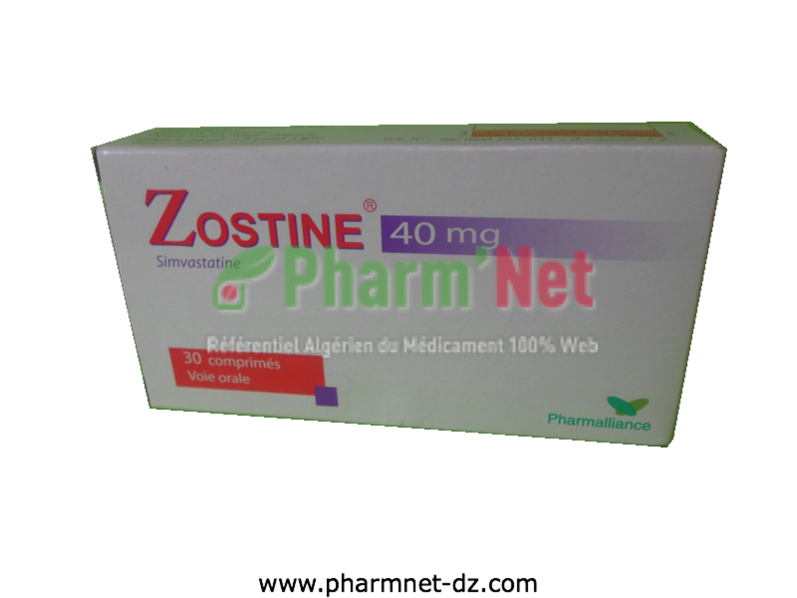 ZOSTINE 40MG COMP. PELLI. B/30
