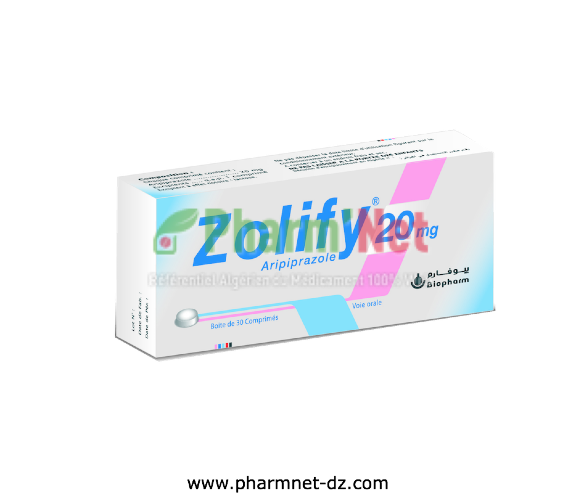 ZOLIFY 20MG COMP B/30